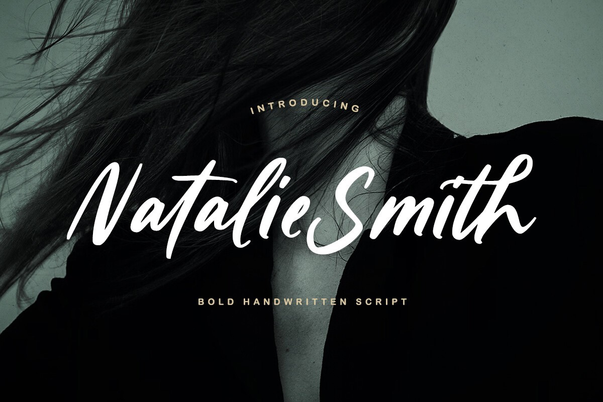 Natalie Smith Regular Font preview