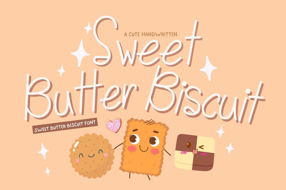 Sweet Butter Biscuit Font preview