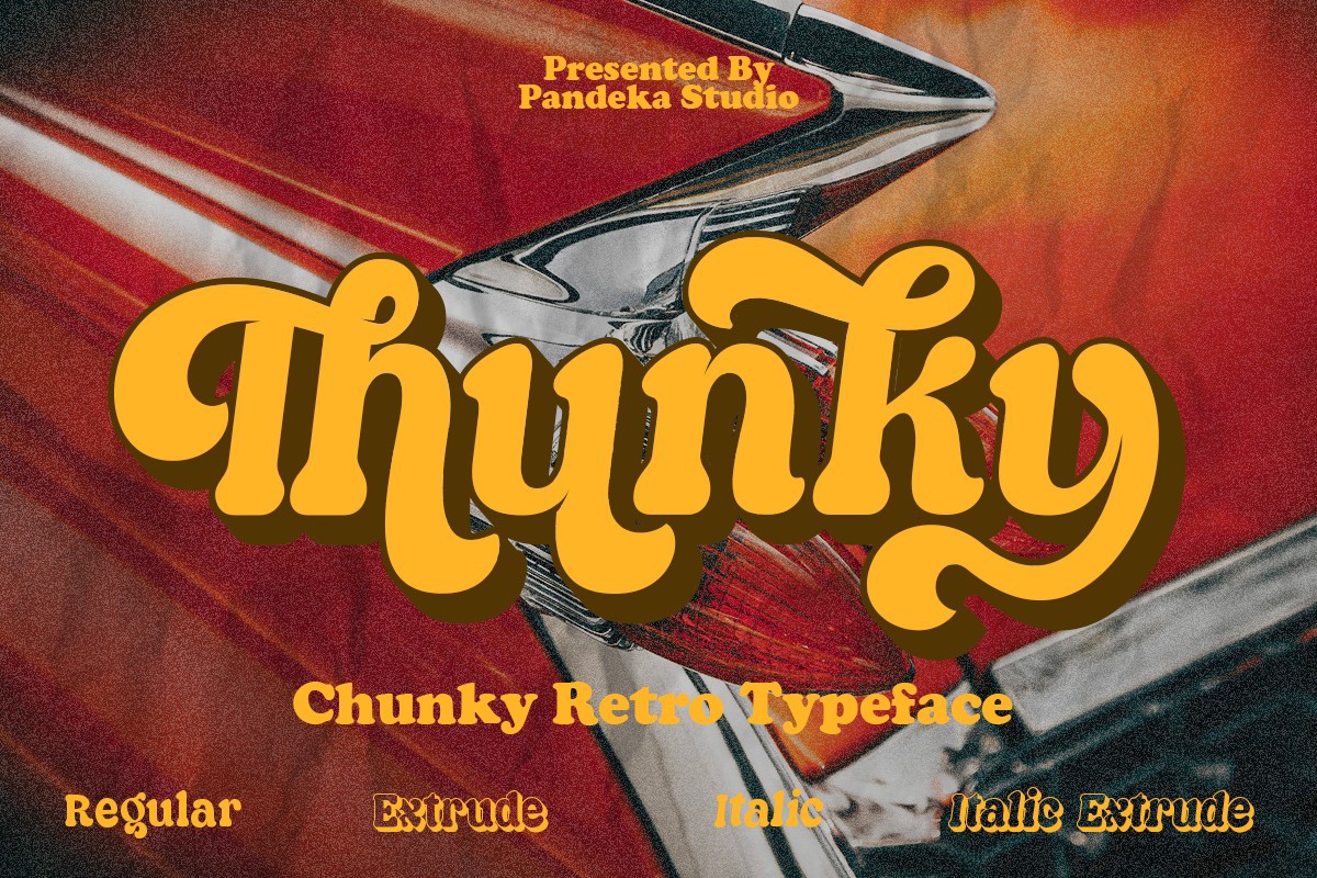 Thunky Font preview