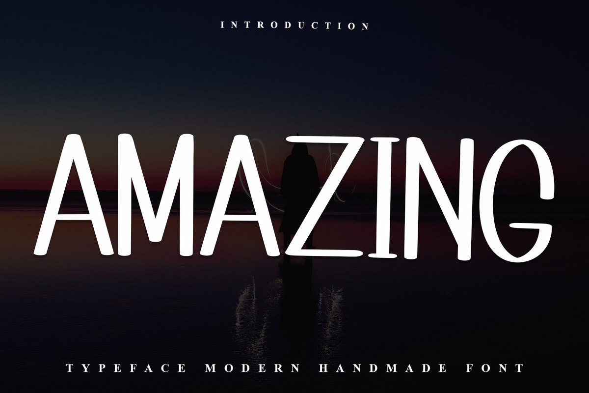 Amazing Font preview