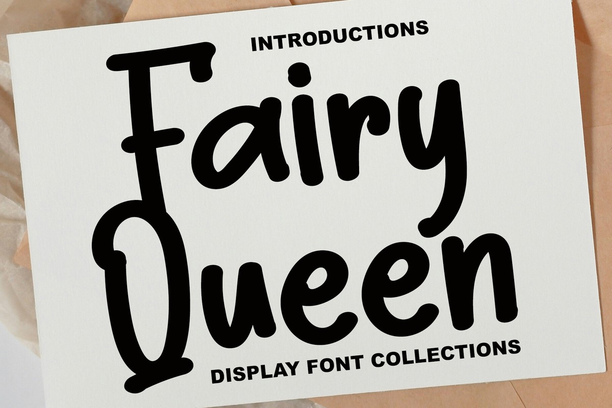 Fairy Queen Font preview