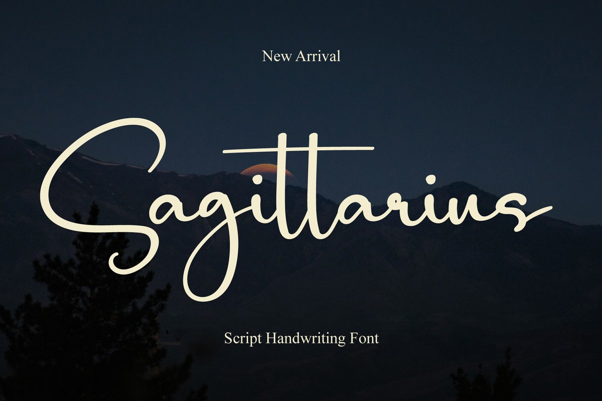 Sagittarius Font preview