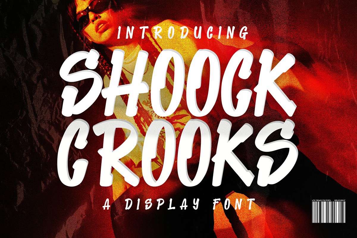 Shoock Crooks Font preview