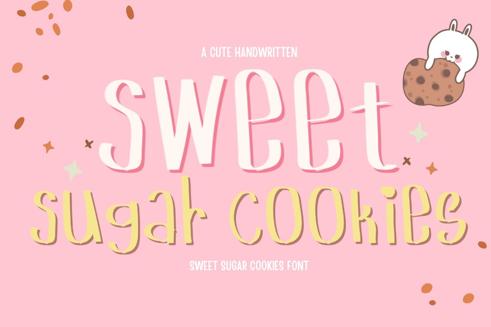 Sweet Sugar Cookies Font preview