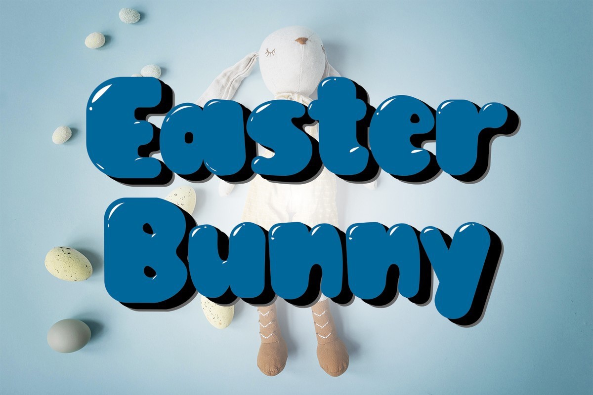 Eastеr Bunny Regular Font preview