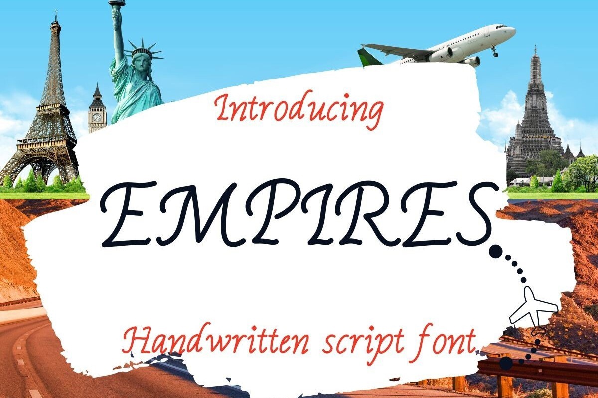Empirеs Font preview