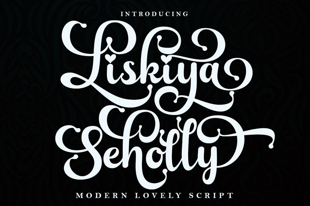 Liskiya Seholly Font preview