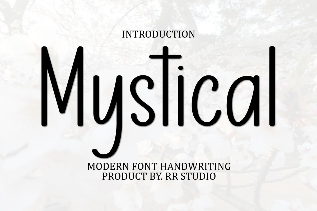 Mysticаl Font preview