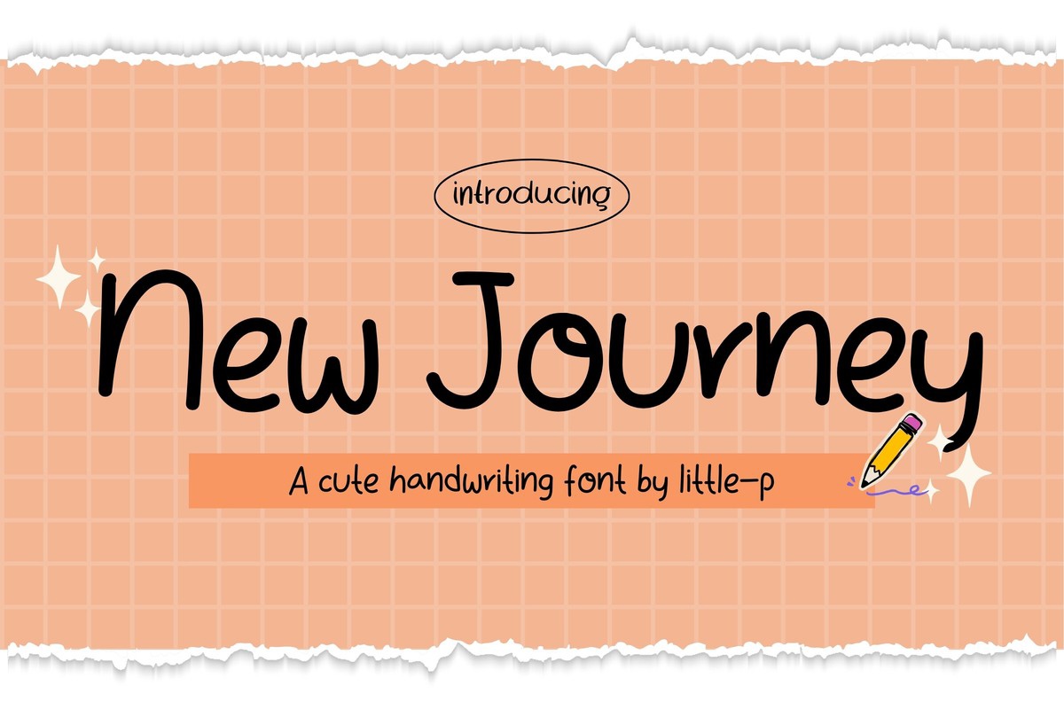 New Journey Regular Font preview