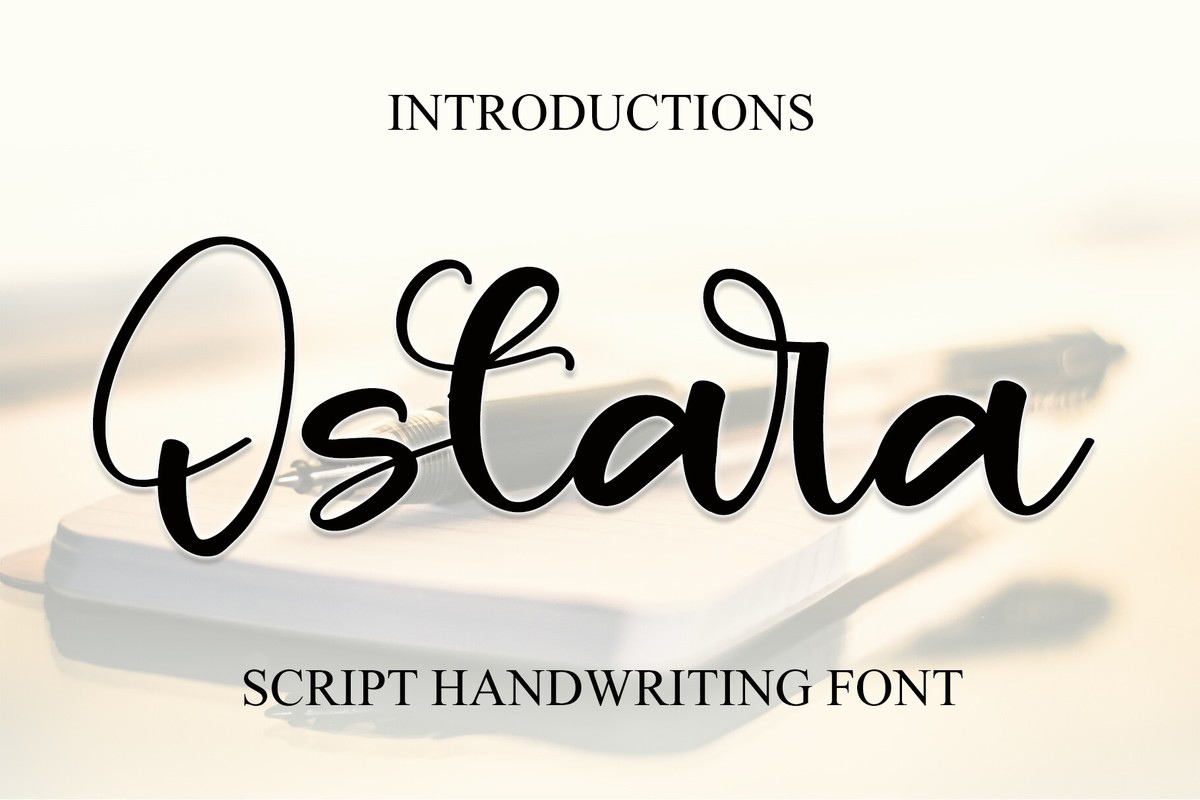 Ostara Regular Font preview