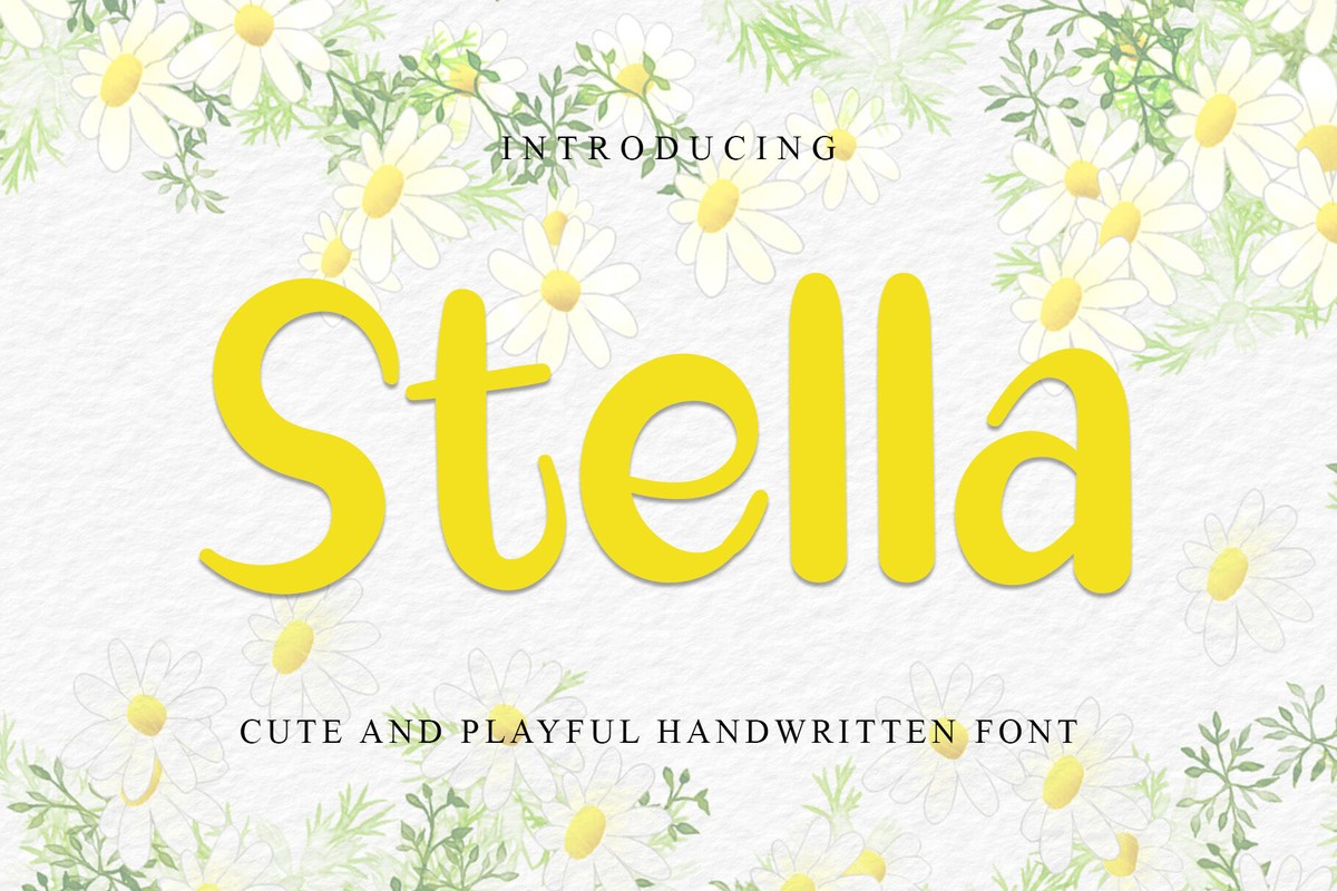 Stella Regular Font preview