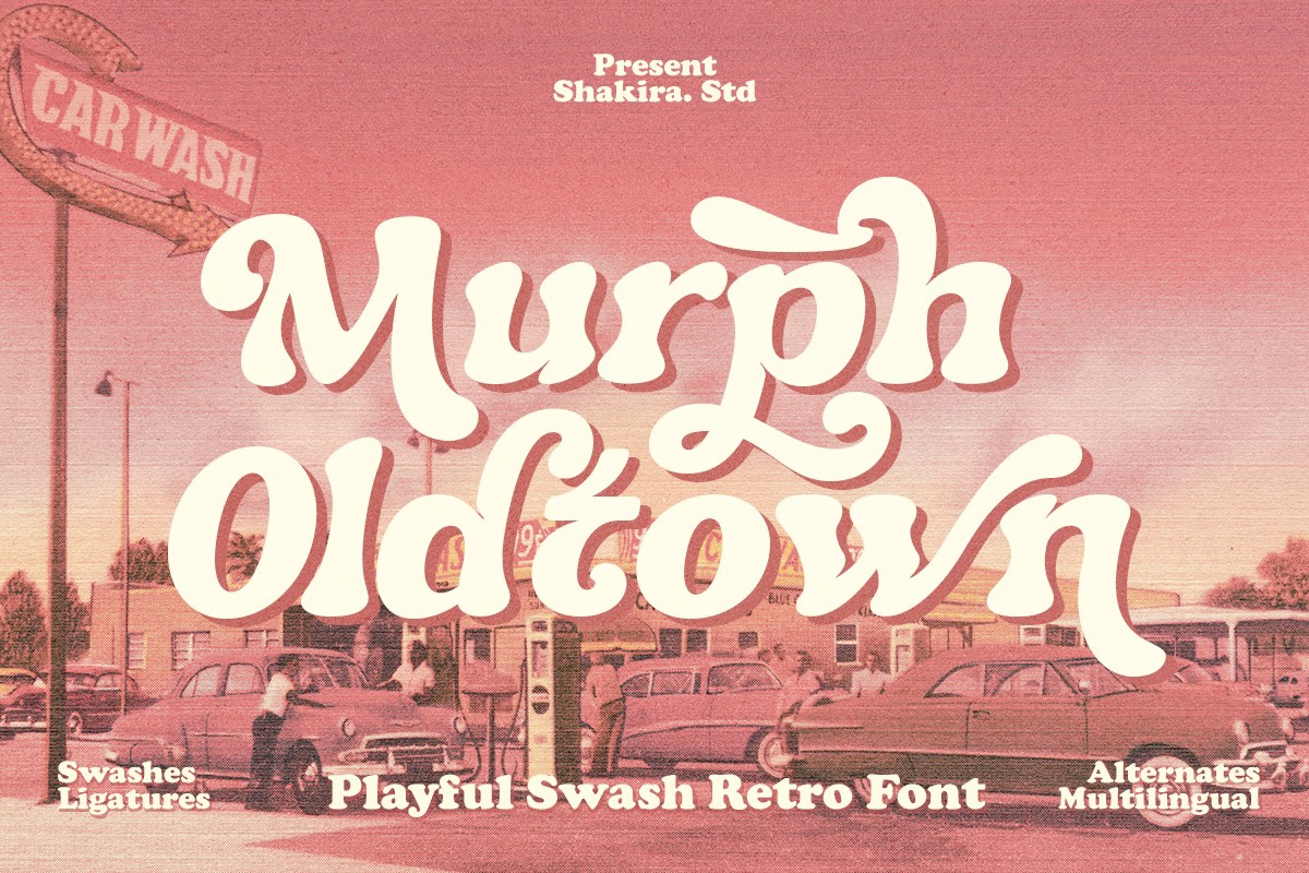 Murph Oldtown Font preview