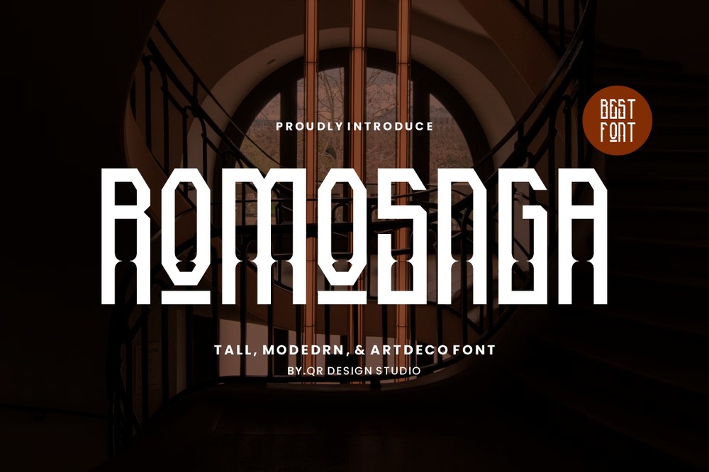 Romosnga Font preview