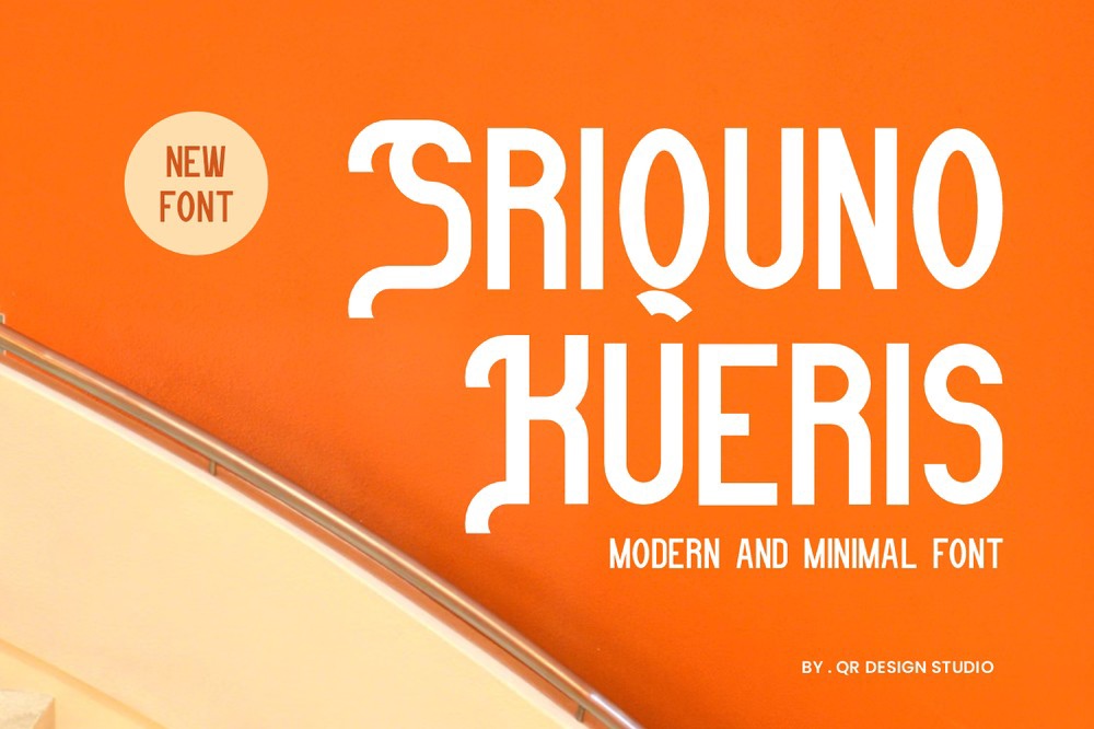 Sriquno Kueris Font preview