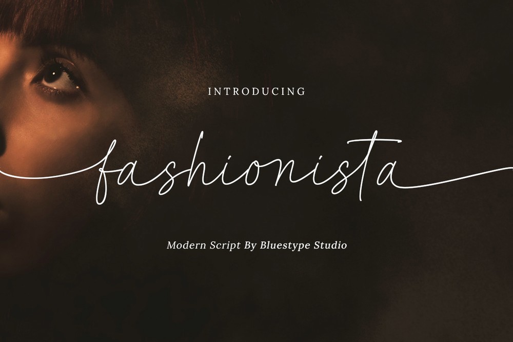 Fashionista Font preview