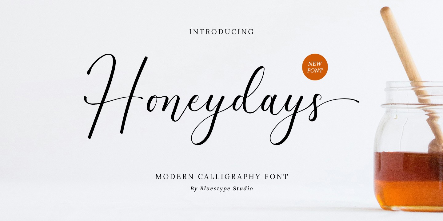 Honeydays Regular Font preview