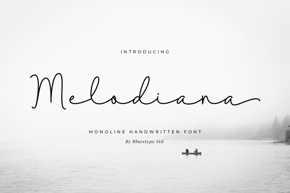 Melodiana Font preview