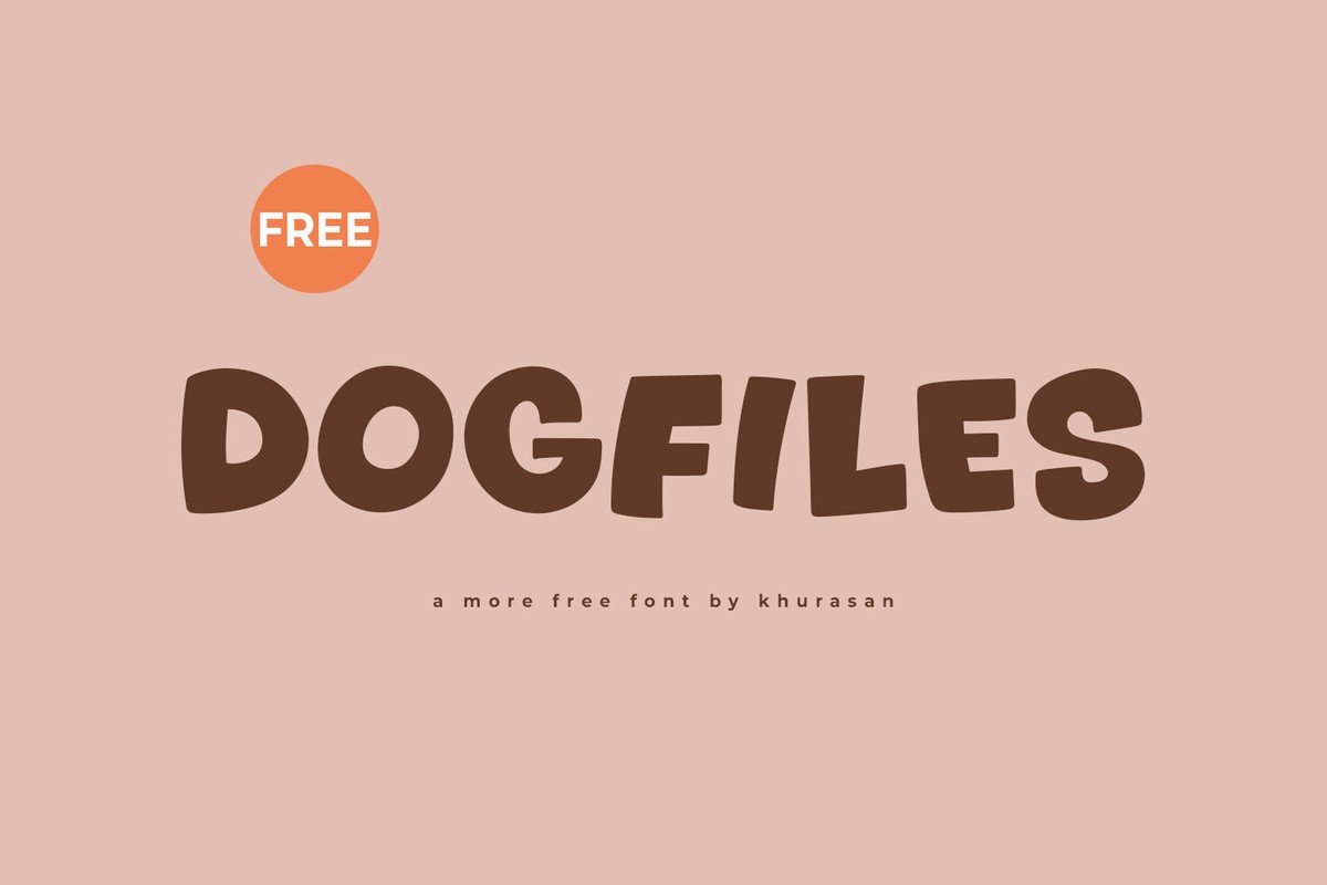 Dogfiles Regular Font preview