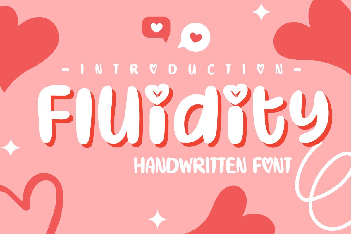Fluidity Font preview