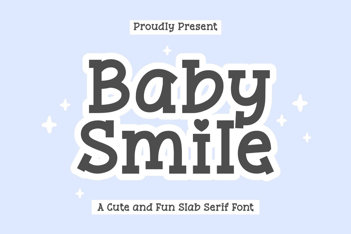 Baby Smile Regular Font preview