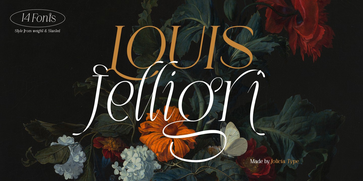 LOUIS felligri Font preview