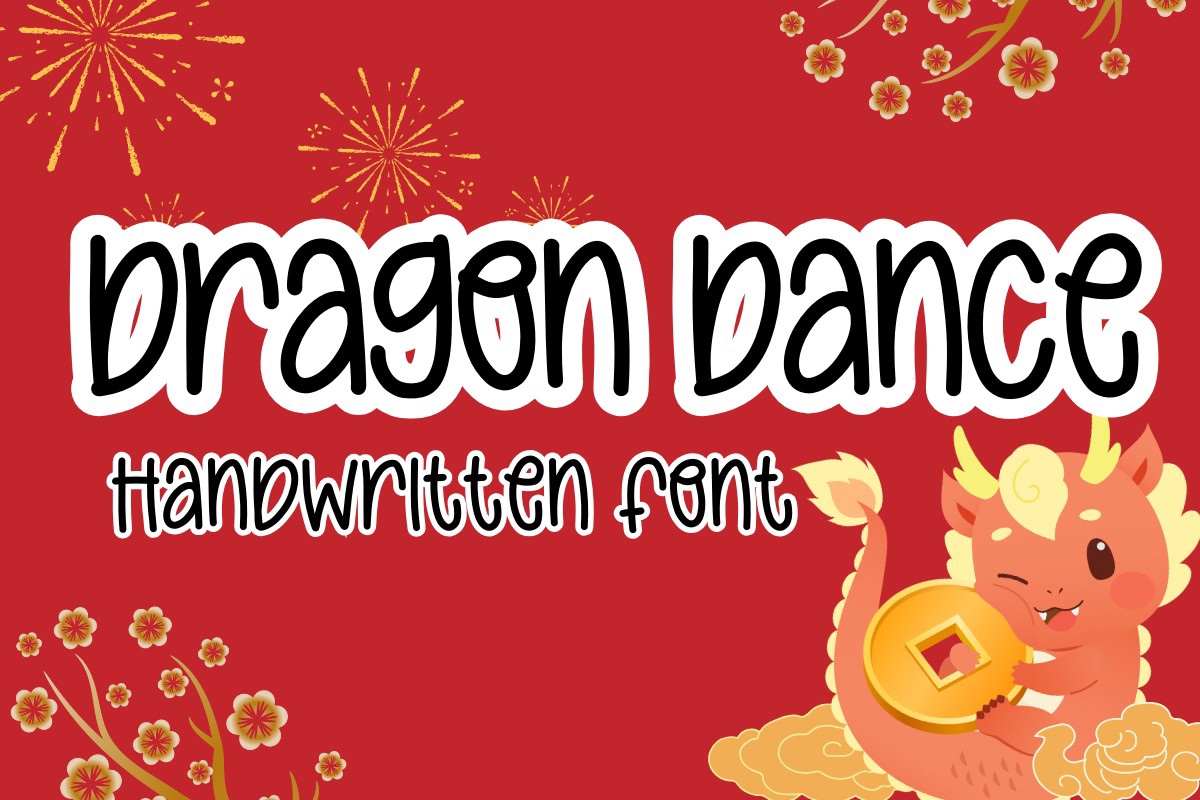 Dragon Dance Font preview