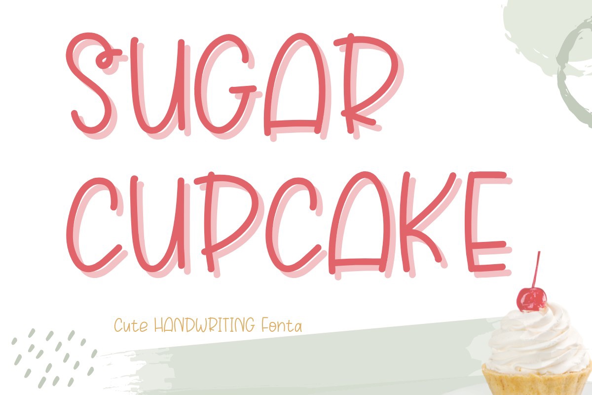 Sugar Cupcake Font preview