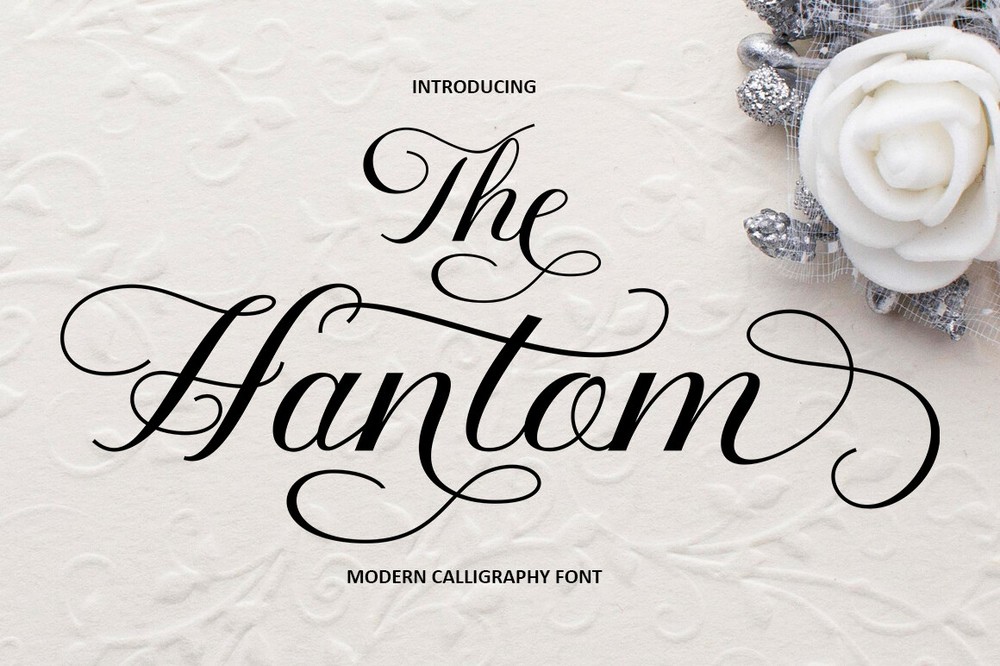 The Hantom Font preview