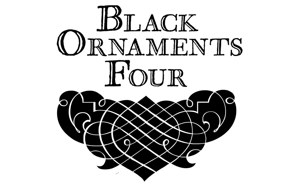 Black Ornaments Four Font preview