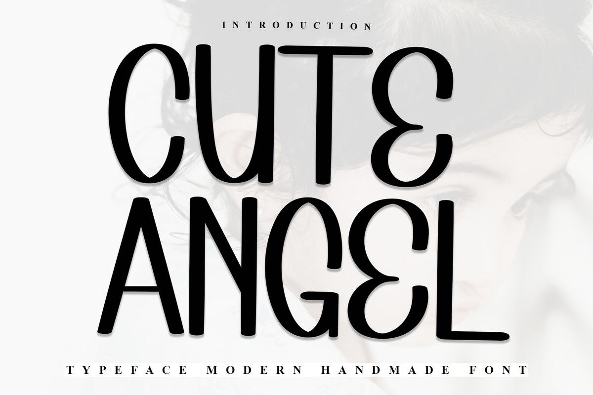 Cute Angel Font preview