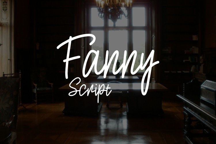Fanny Script Font preview