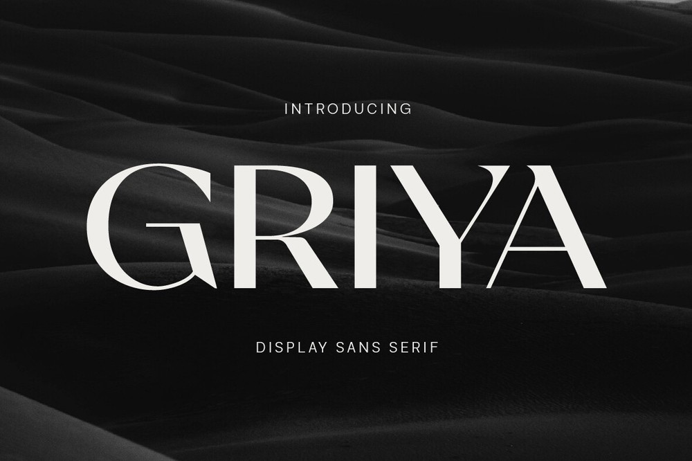 Griya Font preview