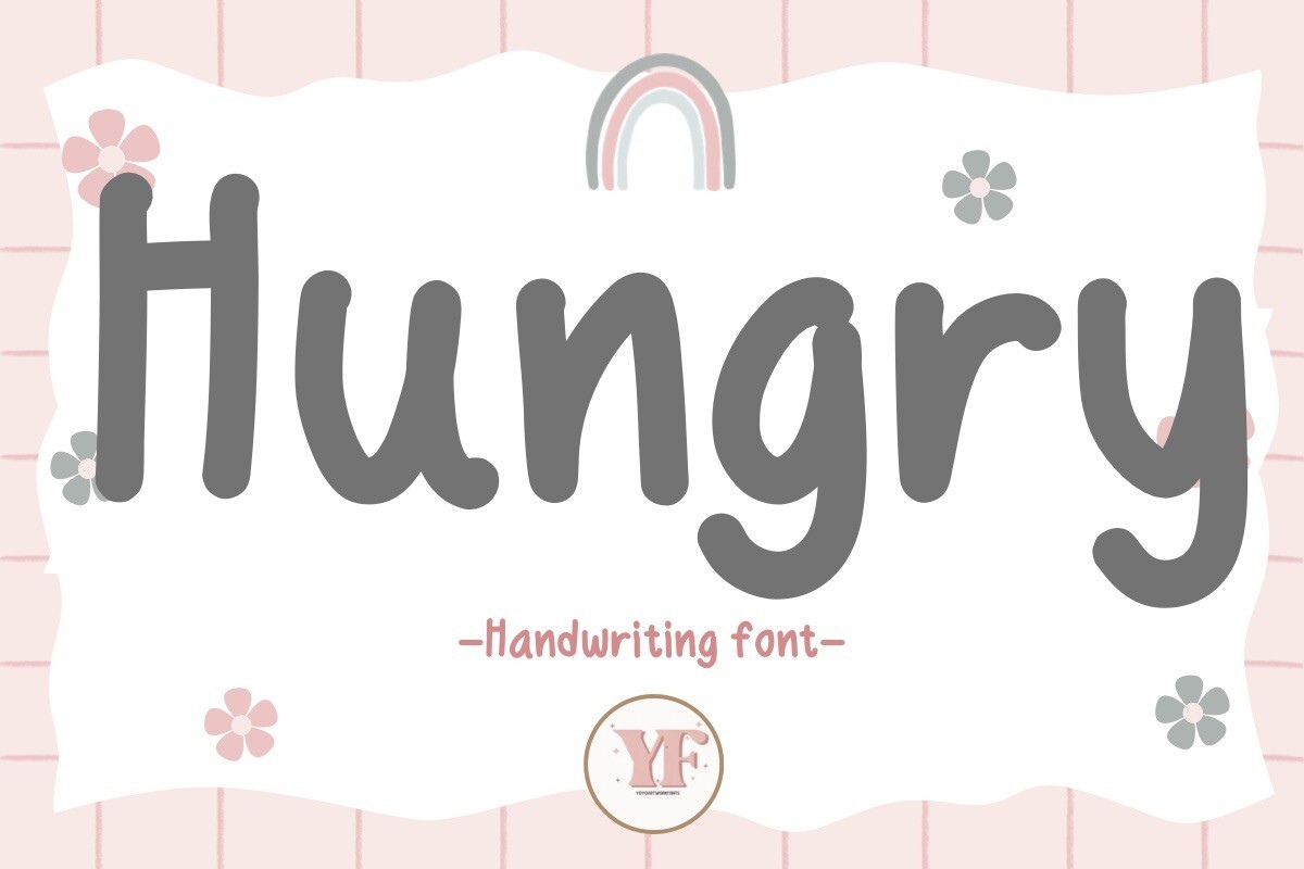 Hungry Font preview