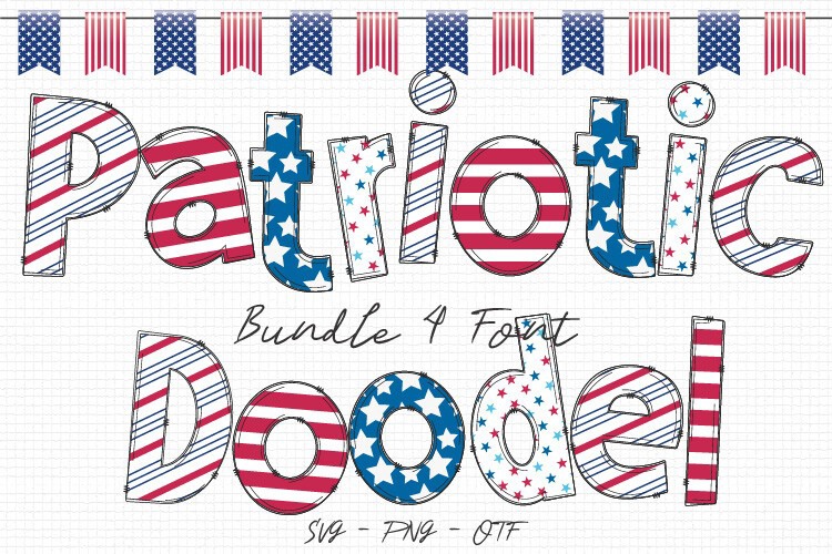 Patriotic Day Font preview