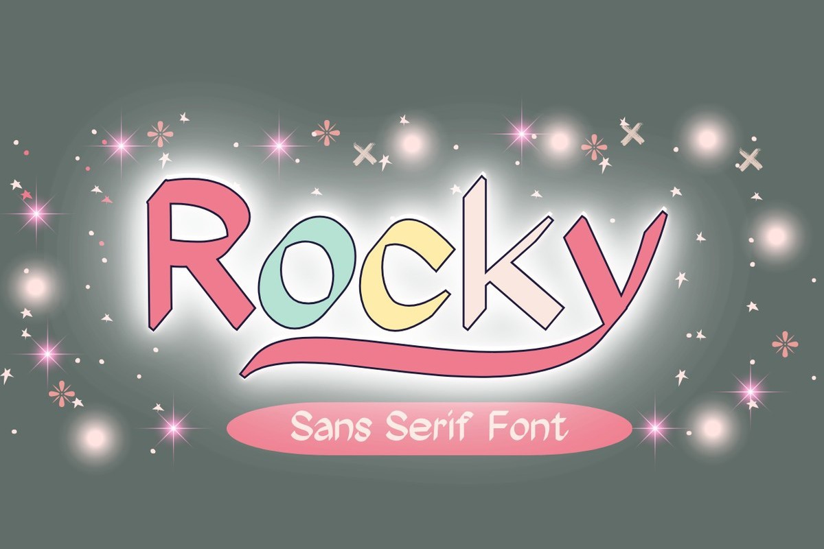 Rocky Font preview