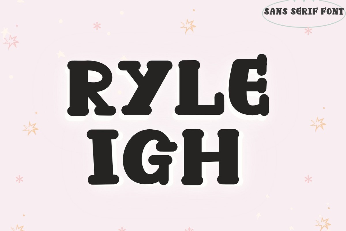 Ryleigh Font preview