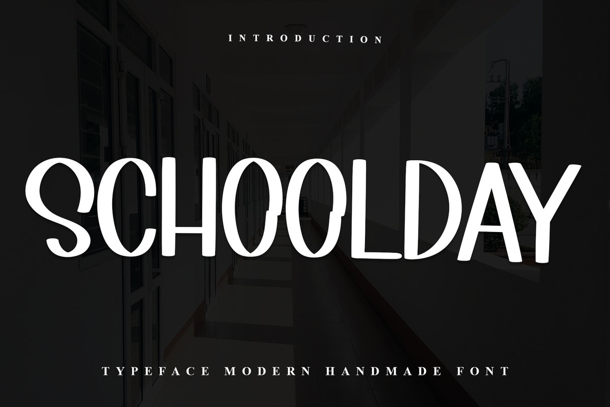 Schoolday Font preview