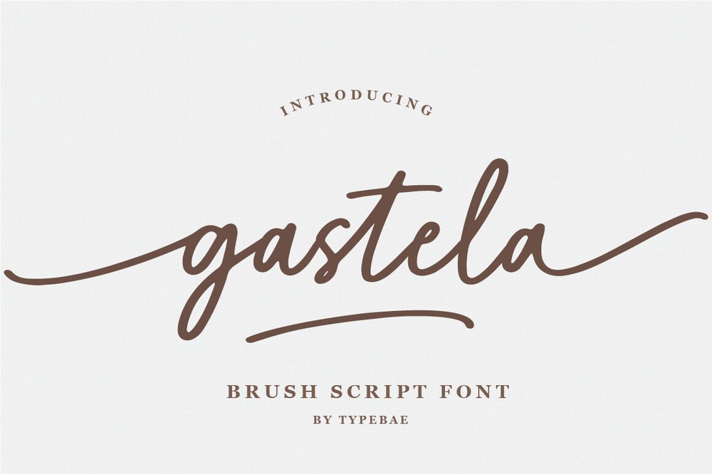 Gastela Font preview