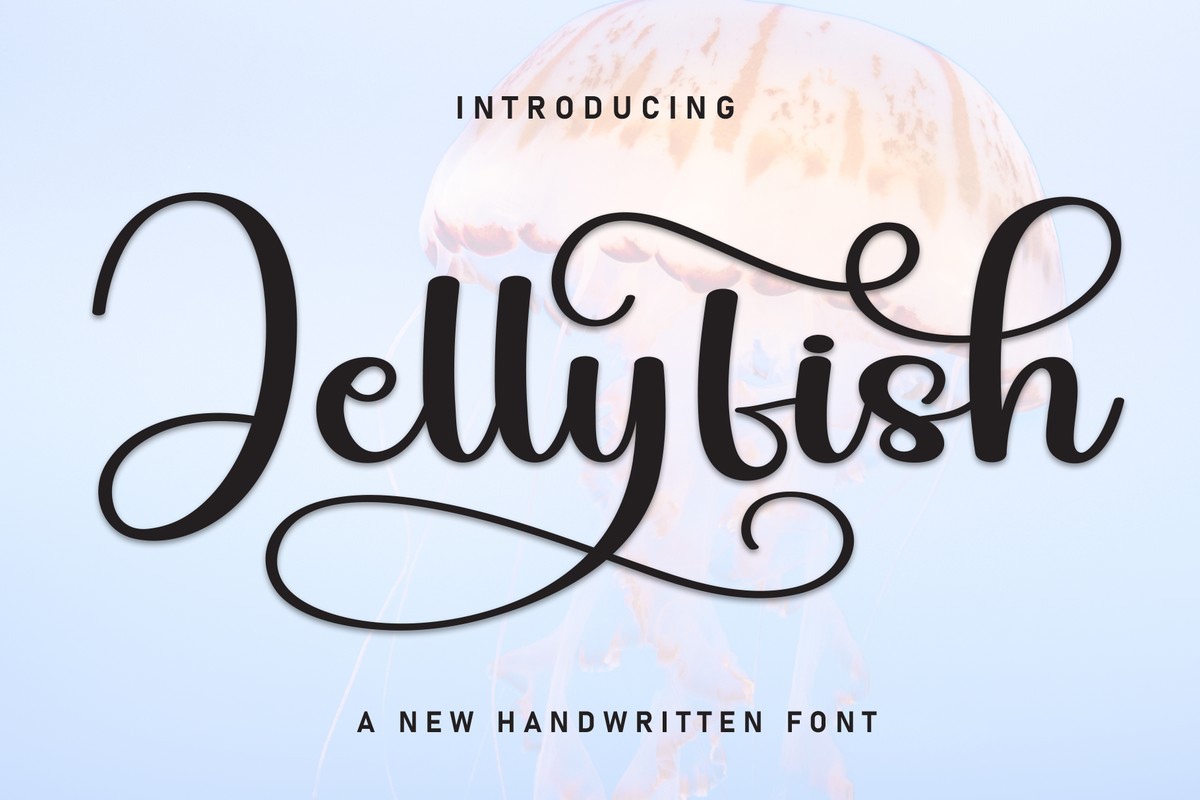 Jellyfish Font preview