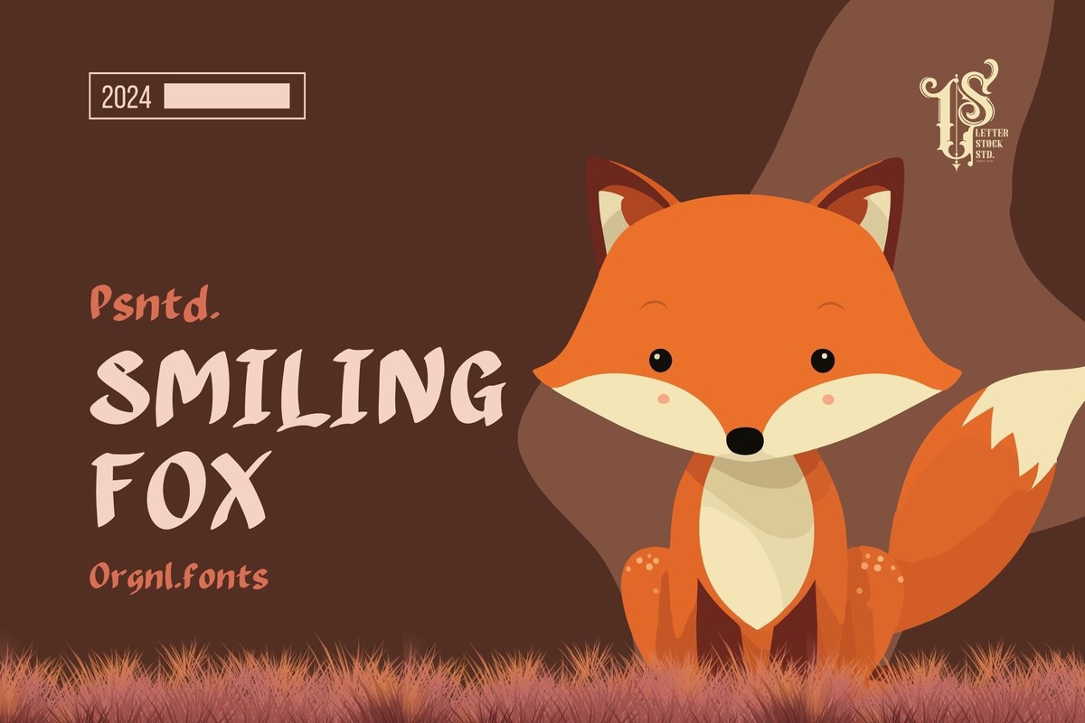 Smiling Fox Font preview