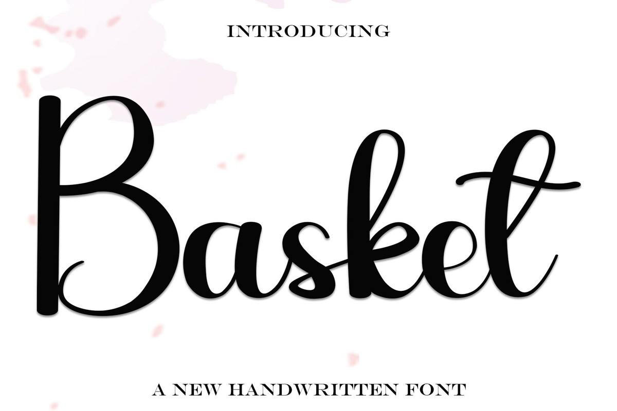 Basket Font preview