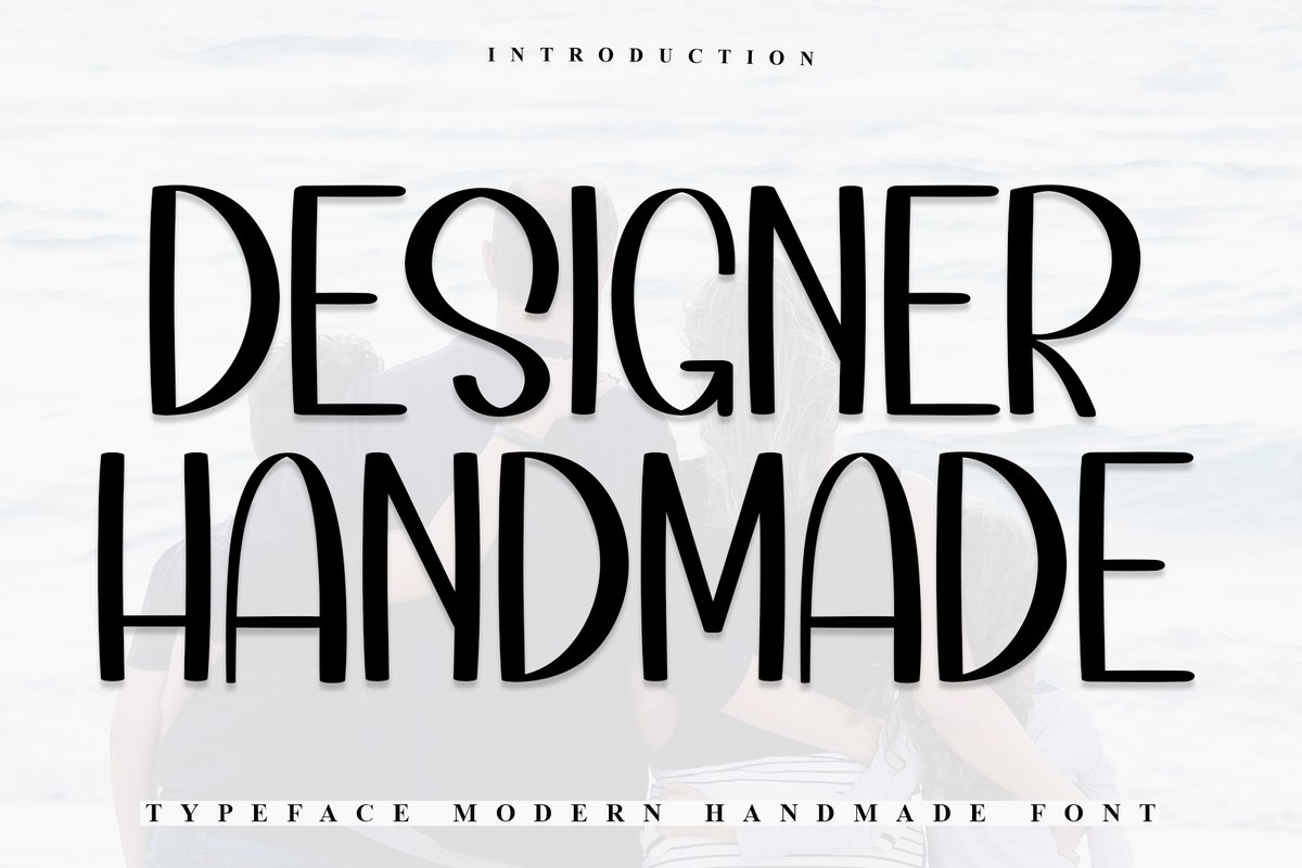 Designer Handmade Regular Font preview