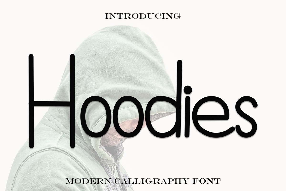 Hoodies Font preview