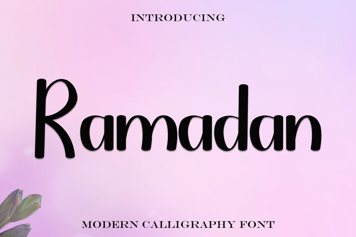 Ramadan Regular Font preview