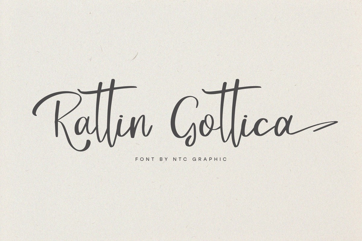 Rattin Gotica Font preview