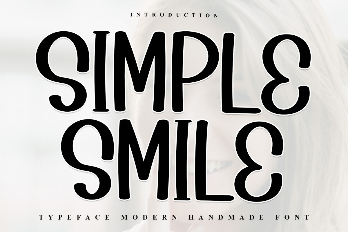 Simple Smile Regular Font preview