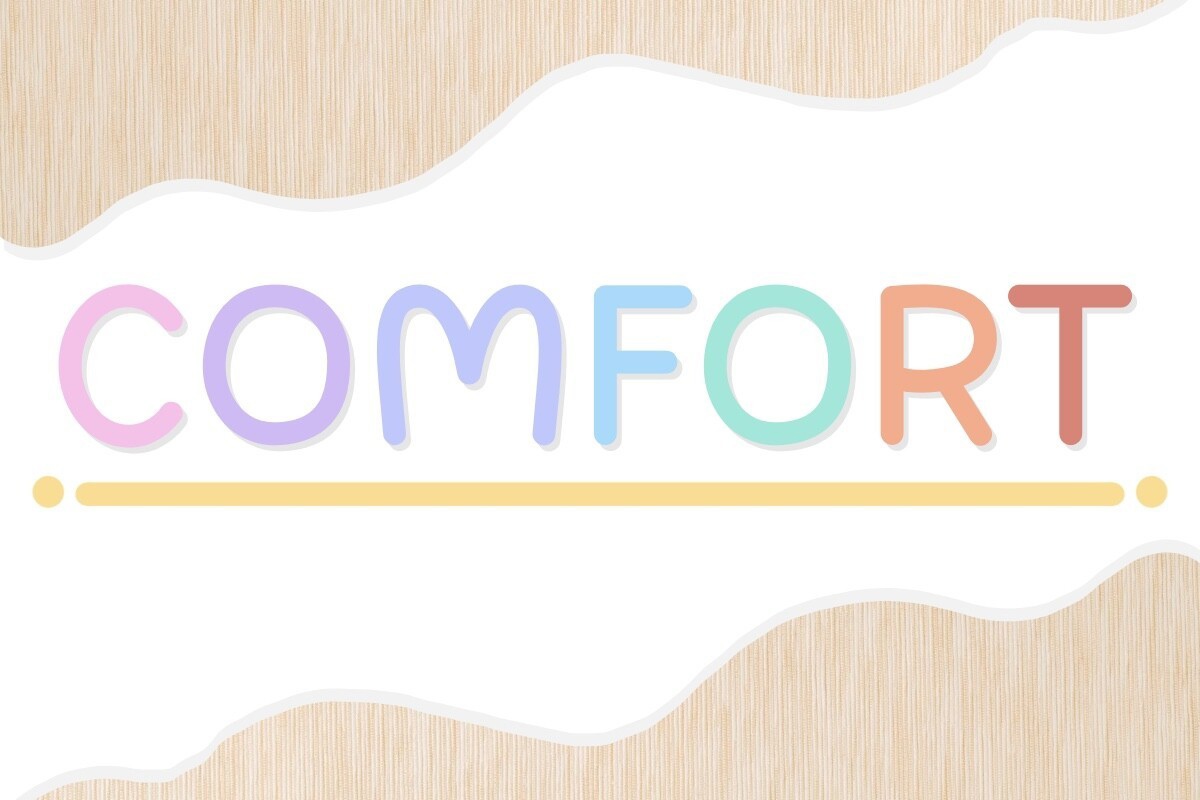 Comfort Font preview