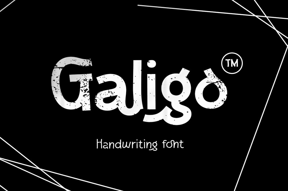 Galigo Font preview