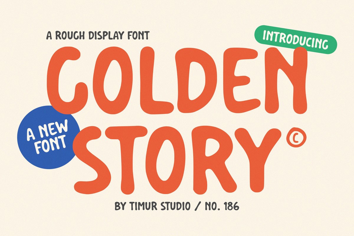 Golden Story Regular Font preview