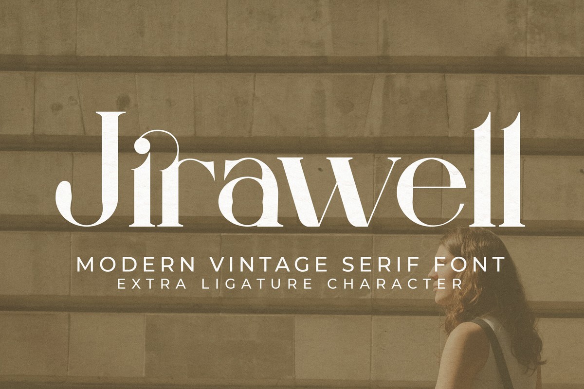 Jirawell Regular Font preview